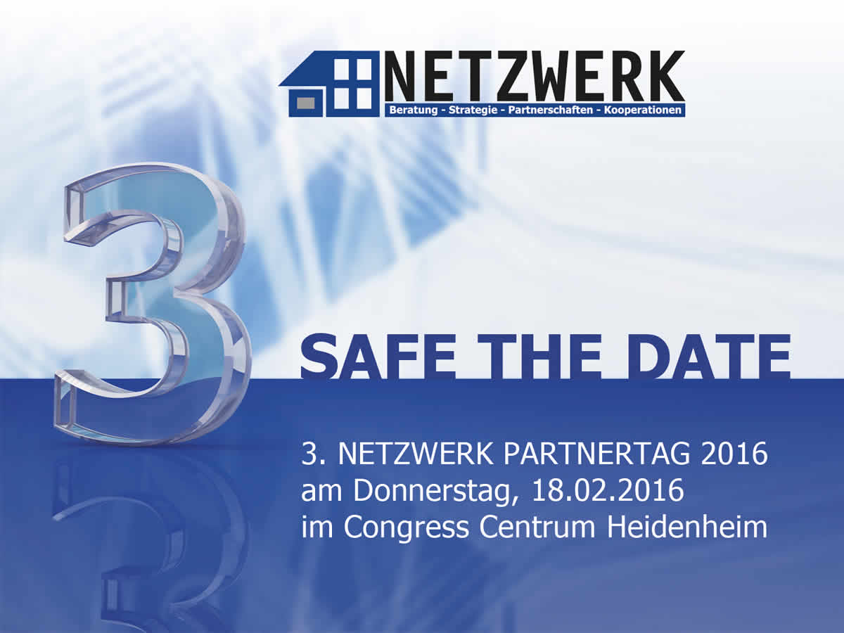 3. NETZWERK PARTNERTAG 2016
