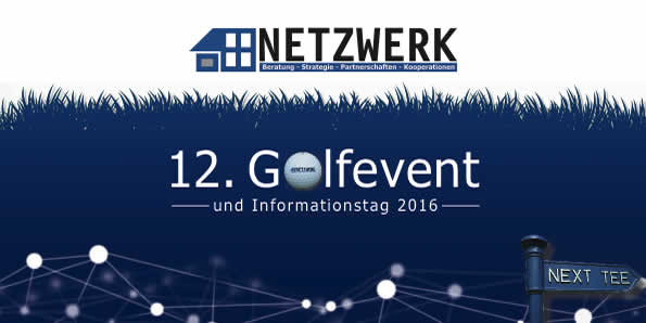 Titel Einladung NETZWERK Golfevent 2016