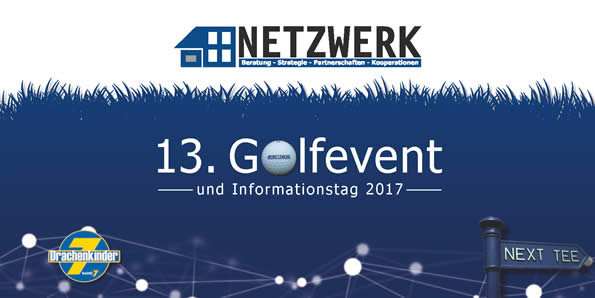Titel Einladung NETZWERK Golfevent 2017
