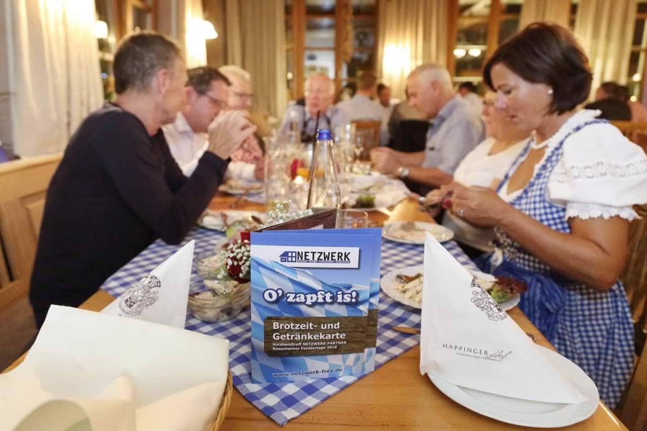 Vorabendtreff Rosenheimer Fenstertage 2018