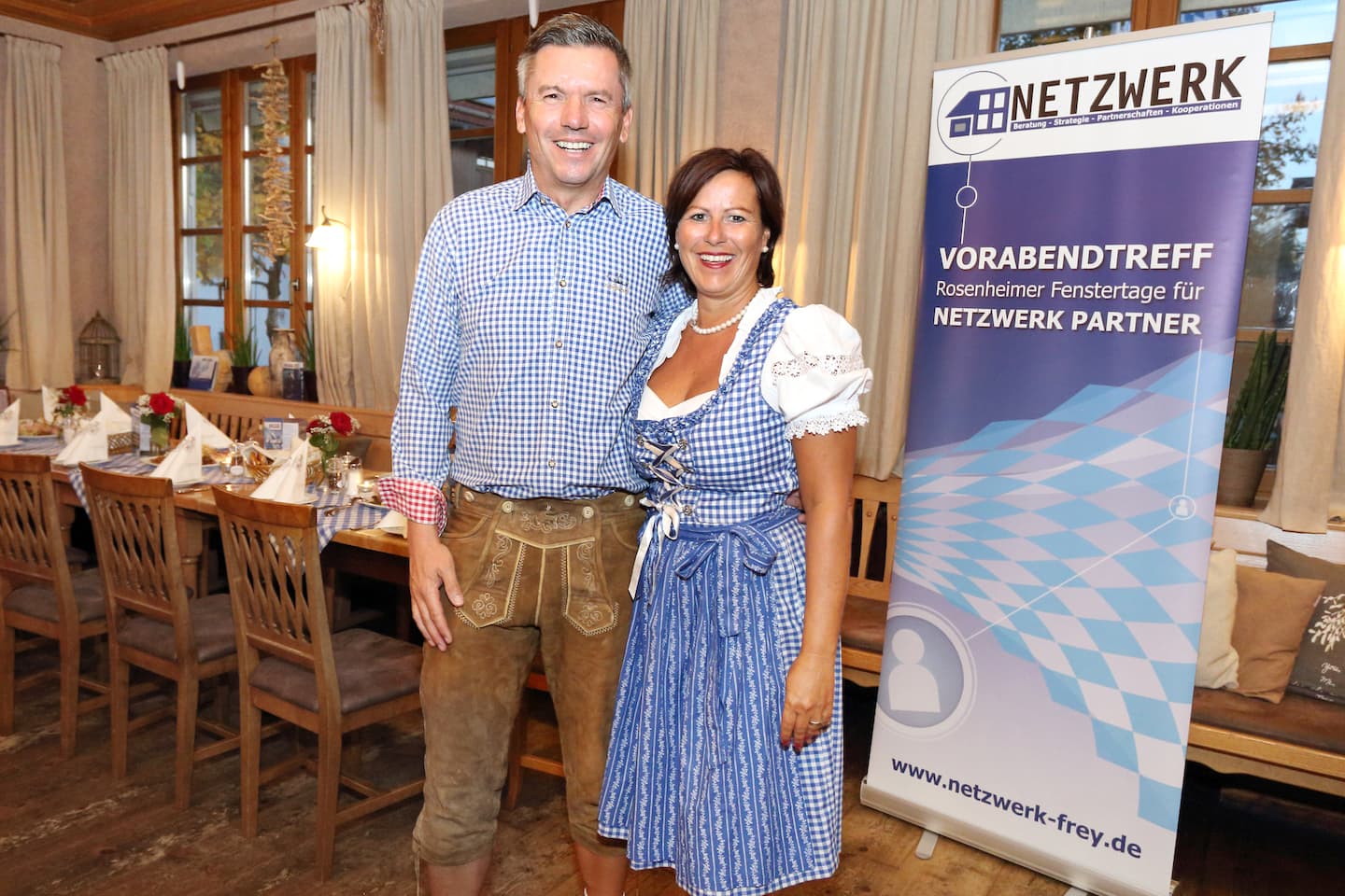 Oliver & Tanja Frey beim Rosenheimer Vorabendtreff
