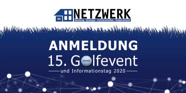 Titel Anmeldung NETZWERK Golfevent 2020