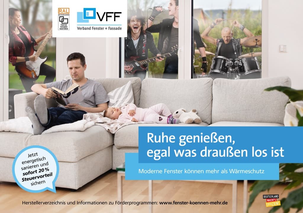 Plakat der Kampagne „Fenster können mehr“