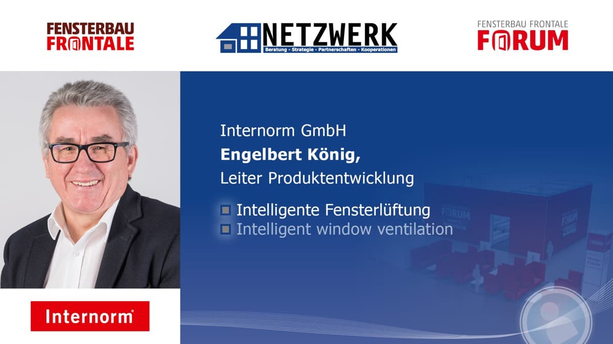 Engelbert König – NETZWERK-Referent im FORUM FF 2022