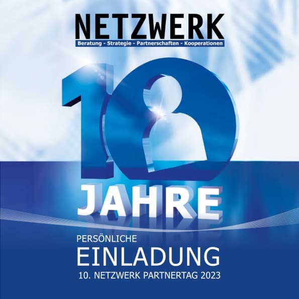 Einladung 10. NETZWERK Partnertag 2023