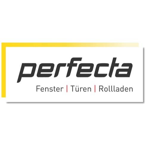 Logo: perfecta – Fenster, Türen, Rollläden