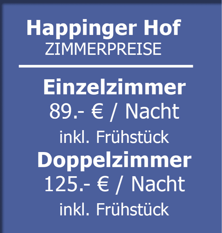 Zimmer Happinger Hof